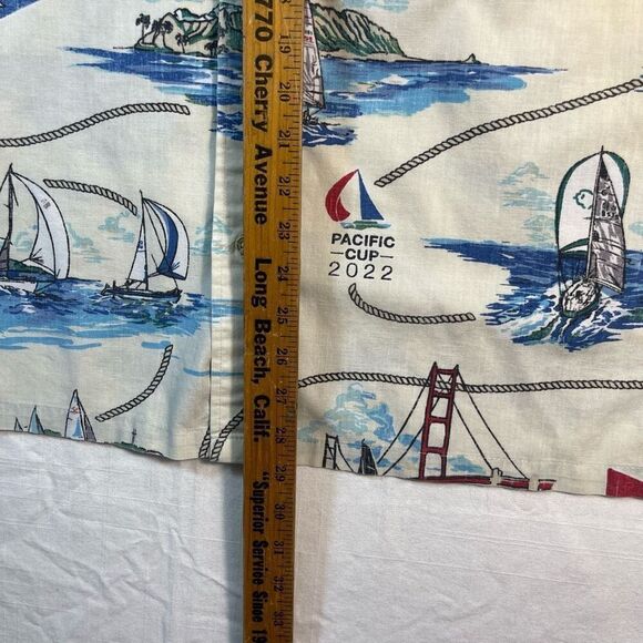 Reyn Spooner Multicolor Classic Pacific Cup Race 2022 Button Up Shirts Large - Picture 7 of 10